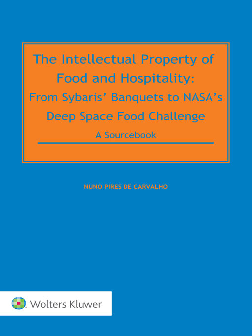 Cover image for The Intellectual Property of Food and Hospitality